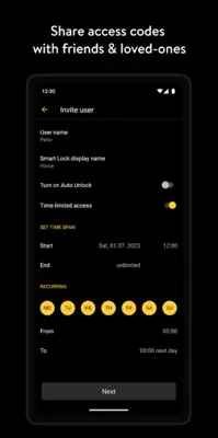 Nuki Smart Lock android App screenshot 2