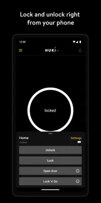 Nuki Smart Lock android App screenshot 3